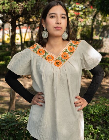Blusa de Manta Mexicana
