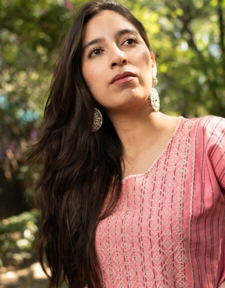 Blusa artesanal mexicana