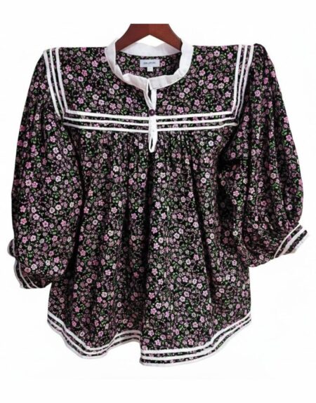 Blusa de Flores Rosas Raramuri