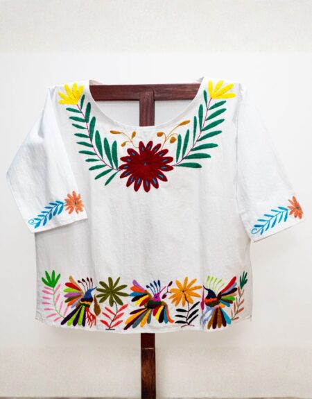 Blusa con Manga de Tres Cuartos