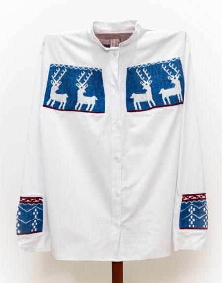 Camisa de Hombre de Manta Blanca