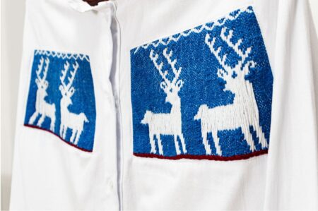 Camisa de Hombre de Manta Blanca