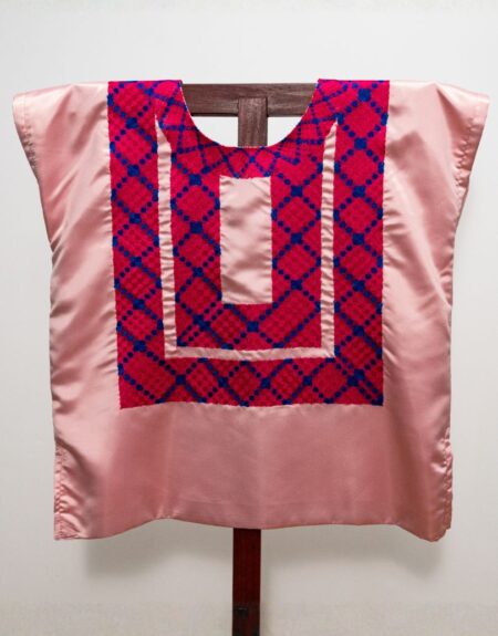 Huipil en Color Rosa