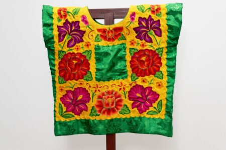 Huipil en Color Verde