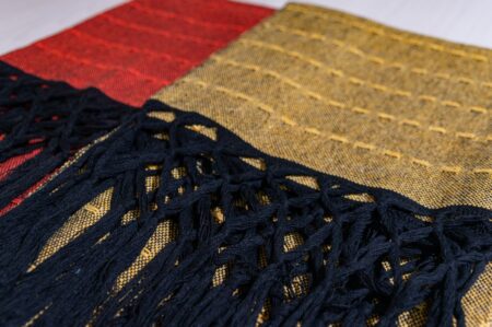 rebozo de etnia Zapoteca y Mixe