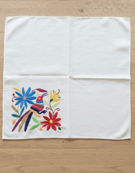 Servilleta de Manta Blanca