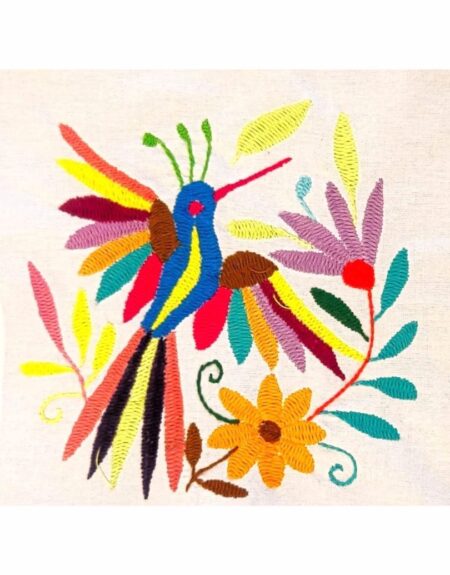 Servilleta con Bordado de Colobrí