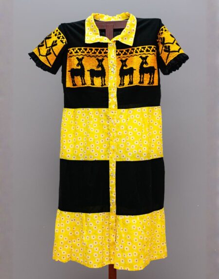 Vestido Artesanal Amarillo de Venaditos