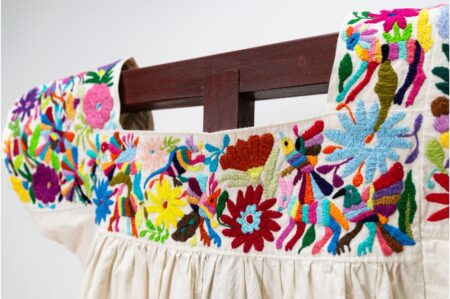 Vestido de Manta Blanco