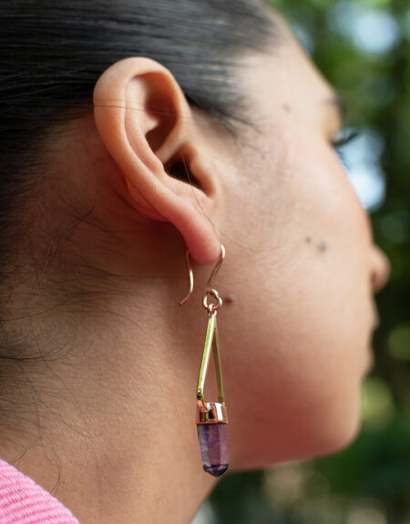 Aretes Amatista Veracruz