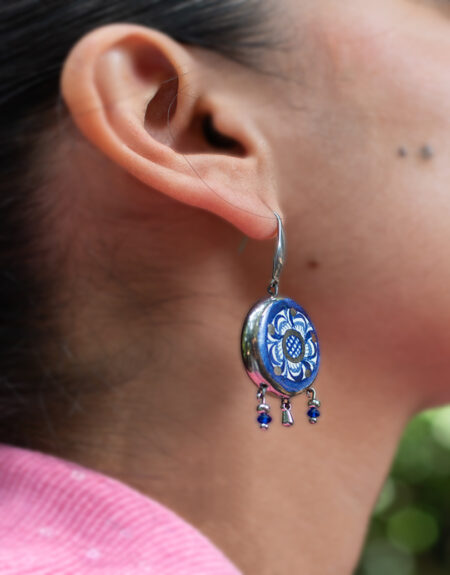 Aretes talavera circulares