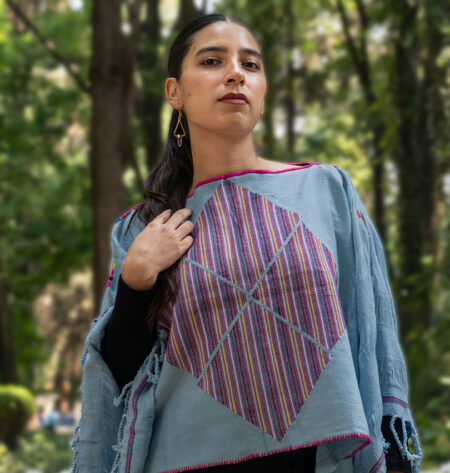 Quexquémetl Azul Chiapas