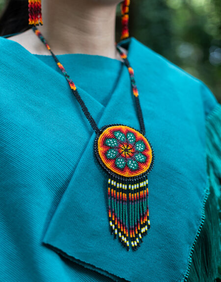 Collar Redondo Arte Huichol