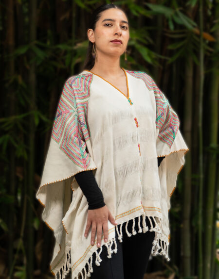 Quexquémetl Blanco Chiapas