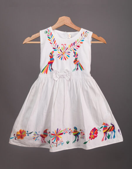 Vestido Bordado Tenango de Doria