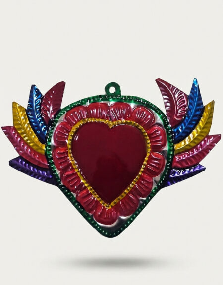 Corazón Alas Hojalata