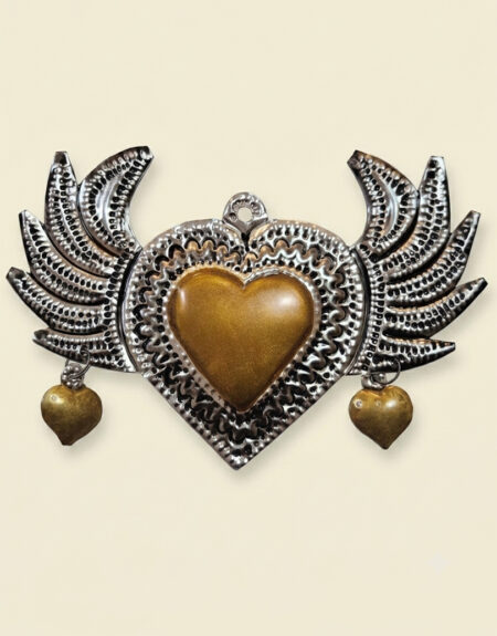 Corazón Alas Hojalata
