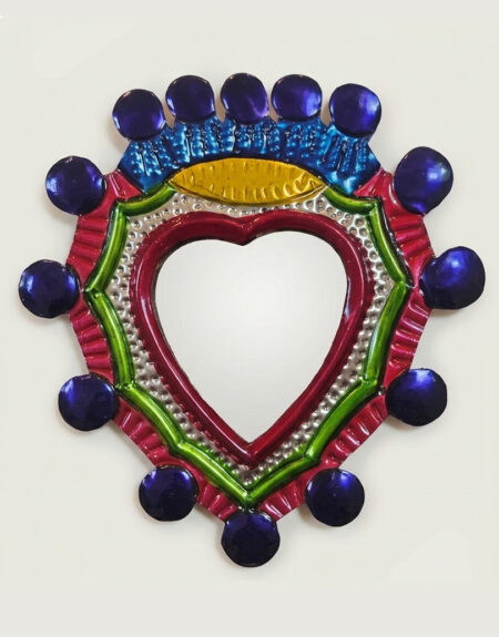 Corazón Hojalata Espejo