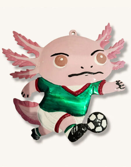 Mascota Ajolote Hojalata